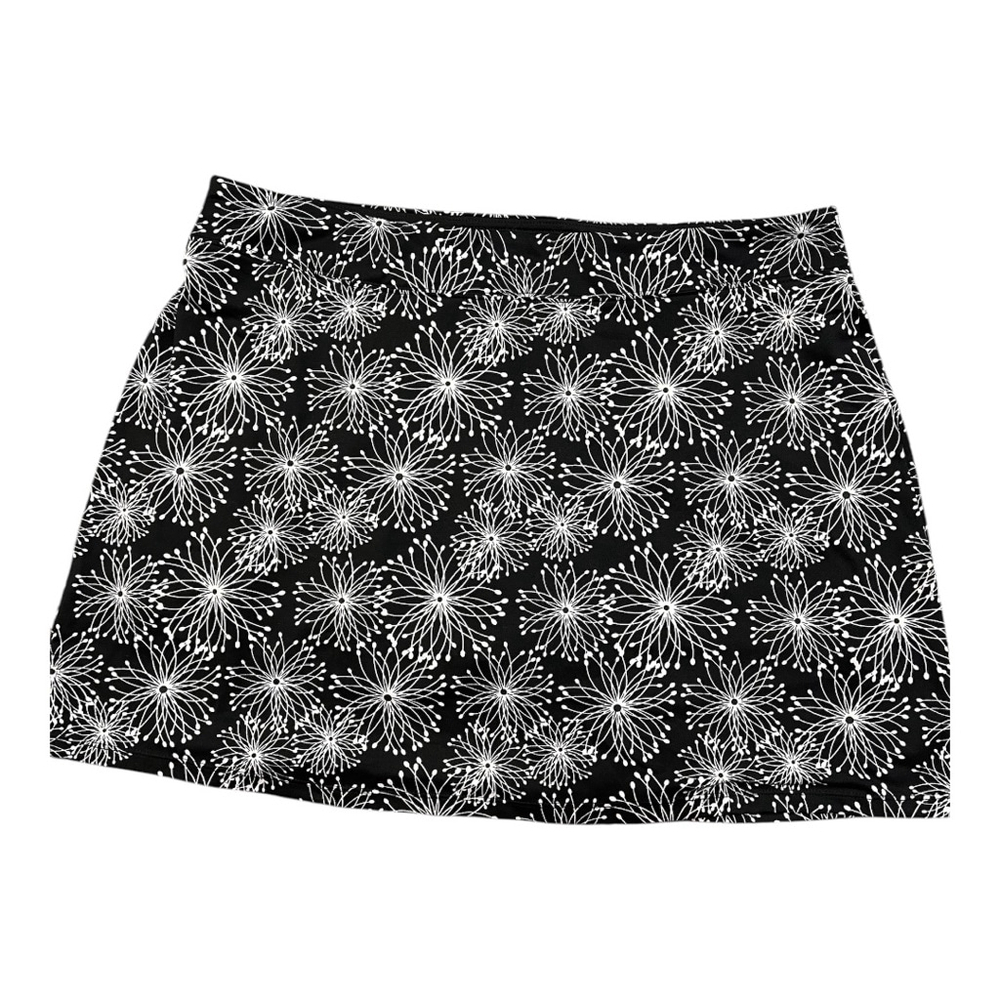 Women's Tranquility Skirt, XX-Large,‎ Black & White
